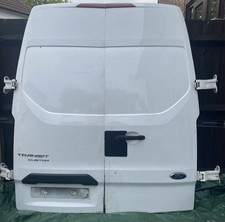 Ford transit custom 2012-2023 rear doors white pair right left low roof 