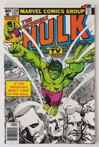 Incredible hulk 239 marvel - hulk, #239,