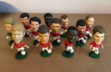 MANCHESTER UNITED VINTAGE  12 x Player Bundle 1995 Football CORINTHIAN Figures