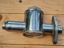 Lockheed Metal Brake Master Cylinder with cap Round Tin type  0.700 " (17.8mm)