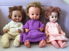 Vintage creepy plastic doll - creepy,