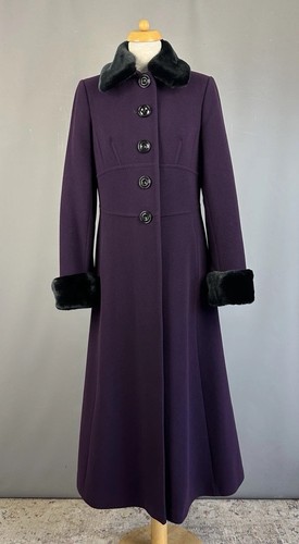 Laura ashley coat - coat, purple