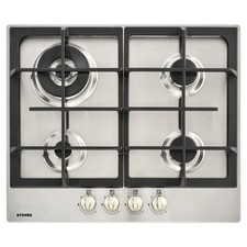 Stoves 60cm Built-in Gas Hob With A 4 BurnerS Stainless Steel GHU60C 