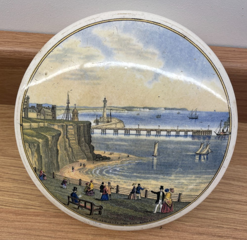 Pratt ware pot lid - very, large