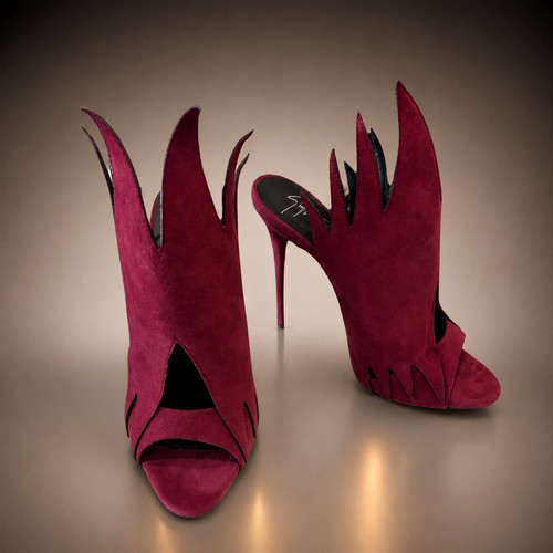 New giuseppe zanotti red - new,