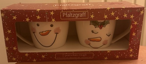 Pfaltzgraff 2pc porcelain - porcelain, mugs