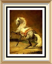 GERICAULT Print Equestrian Art