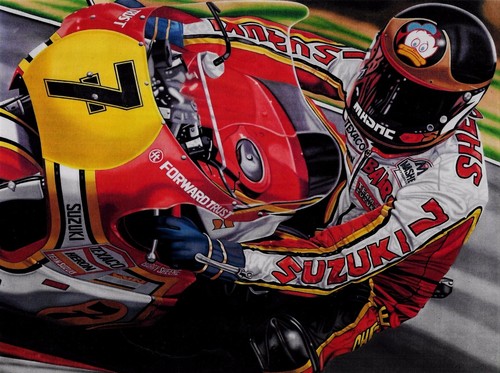 Barry sheene 70 cms - sheene,