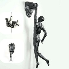 3D Climbing Man Sculpture