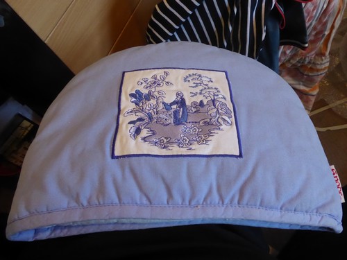 Spode blue italian tea cosy - spode,