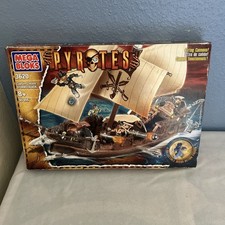 Mega Bloks Captain Cutless Storm Stalker 3620 Pyrates Pirate Ship Galleon Boxed
