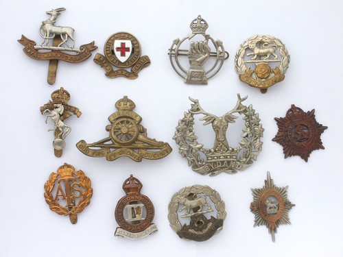 Collection army cap badges - ,