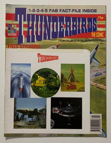 Thunderbirds the comic 36 - thunderbirds,
