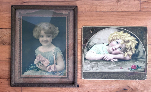Vintage 1920 prints curly - 1920's,