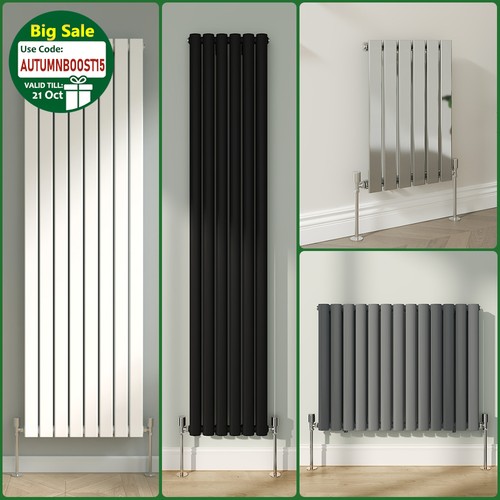 Flat panel oval column - flat,