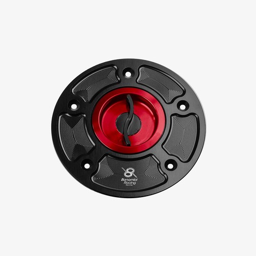 Bonamici red aluminum tank cap - red,