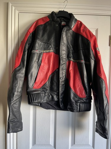 Shoei vintage leather motor