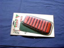 FUEL TANK PAD BLACK AND RED NOS