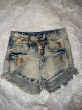Bum Lift  Denim Jean Shorts
