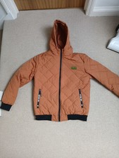 BARBOUR JACKET SIZE XL COLOUR BROWN FLEECE LINED SEE PICS.