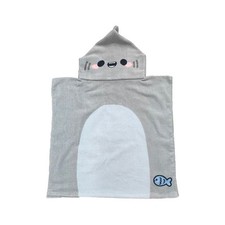 ADORAMALS ARCHIE THE SHARK CHILDRENS BATH BEACH HOODED TOWEL