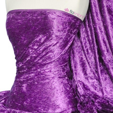 Crushed Velvet Craft Dress