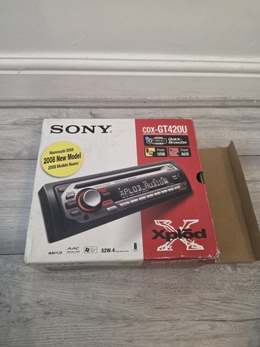 Sony xplod cdxgt42ou - sony, car