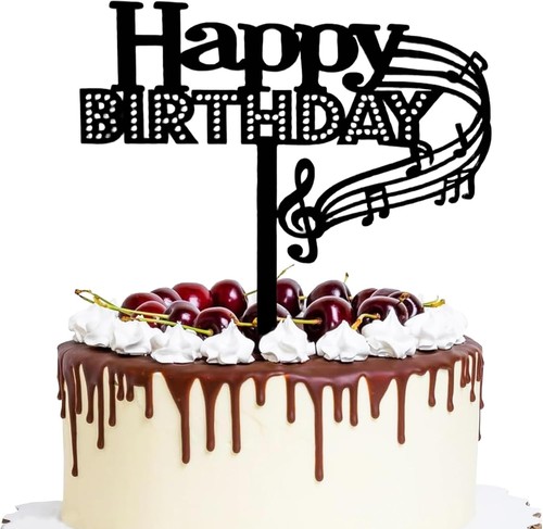 Happy birthday cake topper - cake,