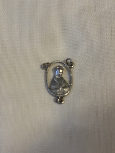 Sterling silver rosary - silver,