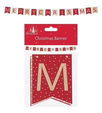 MERRY CHRISTMAS Bunting Flag