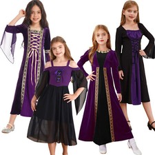 Kids Girls Medieval Halloween