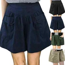 Plus Size Womens Skort Baggy