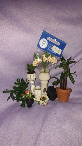 Dolls house miniature plant - plant, &