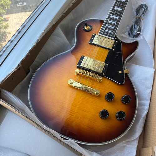Sunburst style electric - lp,