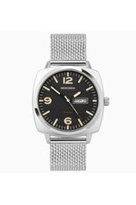 Sekonda Gents Silver-Tone Stainless Steel 40mm Pilot Watch 30101