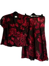 Stunning red and - and, black
