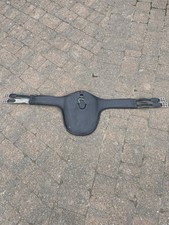 125cm / 50” Prestige Black Long Stud Girth Double Elasticated clip attachments