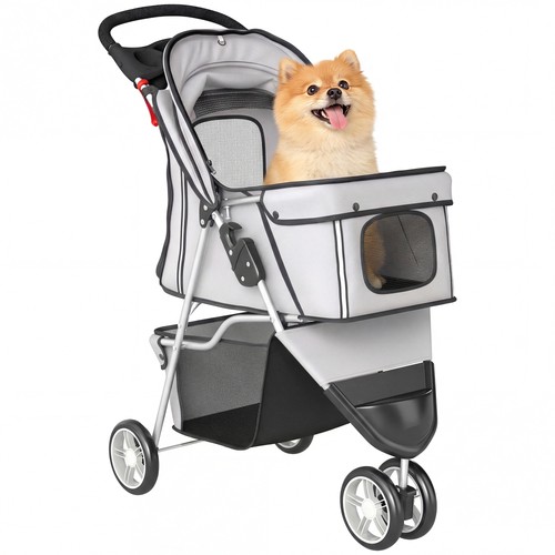 Pawhut pet stroller pushchair - pet,