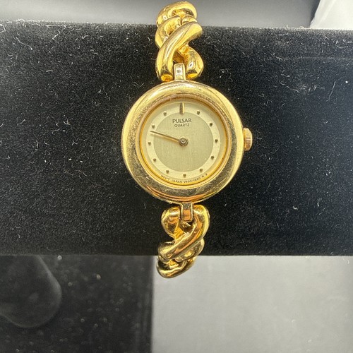 Vintage gold tone pulsar - vintage,