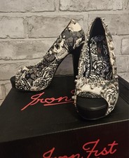 Iron Fist Peep Toe Platform