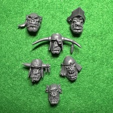 Warhammer 40k Orks Ork Heads Various Head Bits Spare Bits Lot Games Workshop 🟢