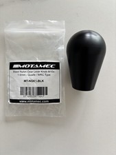 Black Nylon Gear Lever Knob M10x1.5mm - Quaife / WRC Type Motamec
