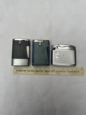 3 x vintage Ronson lighters, 2 varaflames & an Adonis for parts or not working.