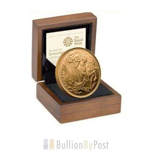 Gold proof 2012 sovereign - proof,