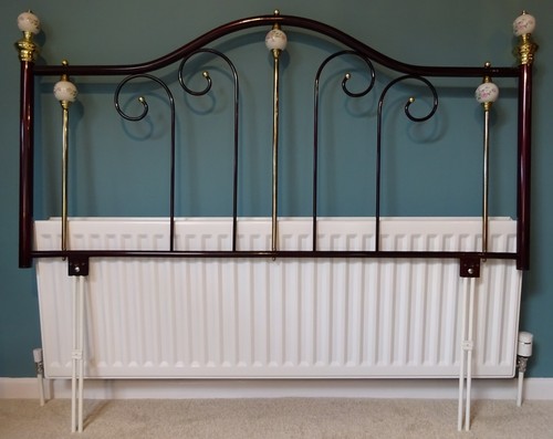Metal king size bed headboard - metal,