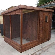 Breeders All Weather Bird Aviary 8' x 6' - Various Wire Mesh Sizes