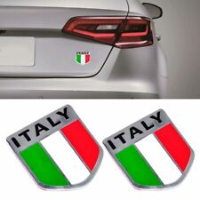 3D Metal ITALY Italian Flag Car Styling Sticker Emblem Badge Decal Accessories