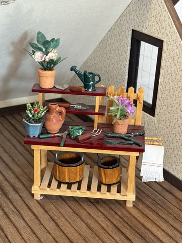 Dolls house furniture - dolls,