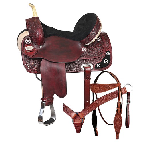 Western horse treeless saddle - western,