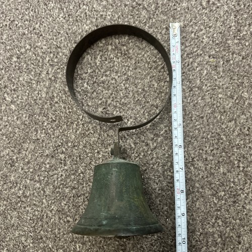Antique brass sprung - brass, curved